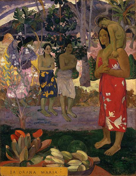 Paul Gauguin Ia Orana Maria